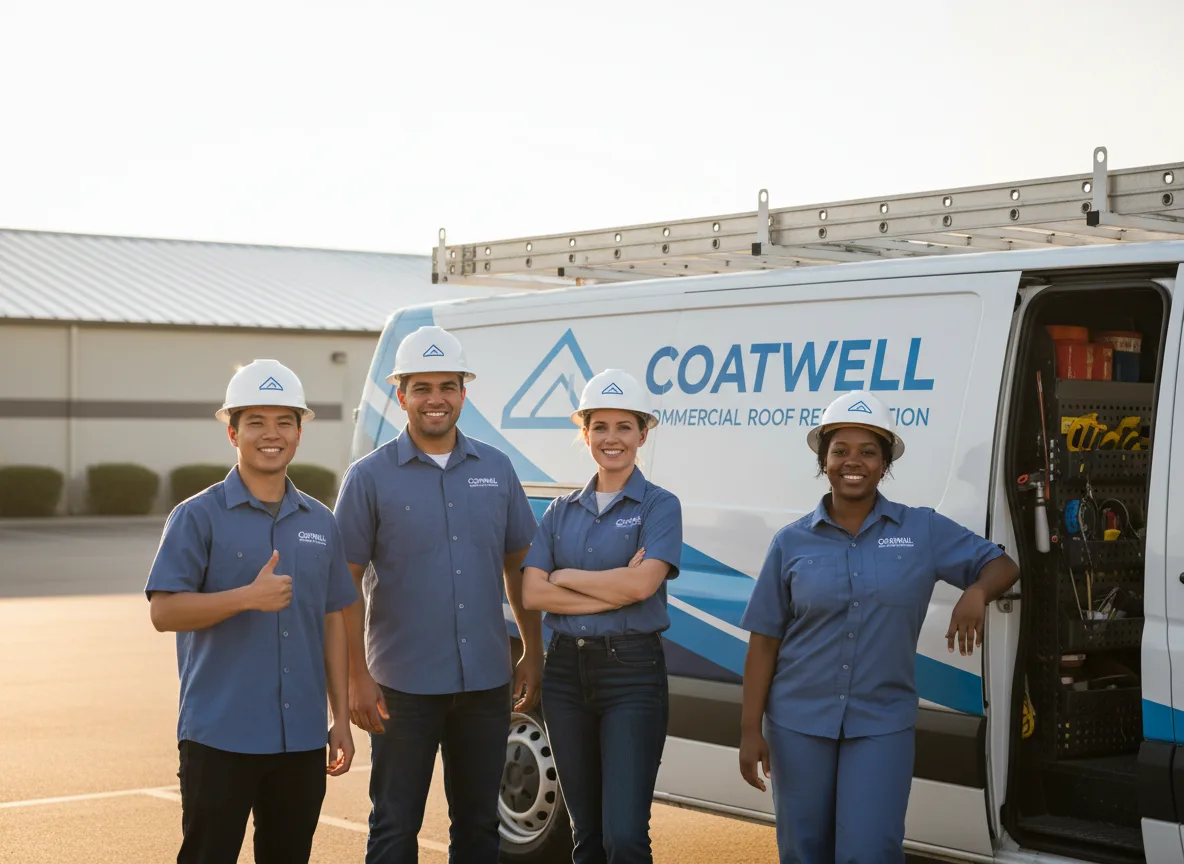 Commercial roof coating company in Fairfield, CA